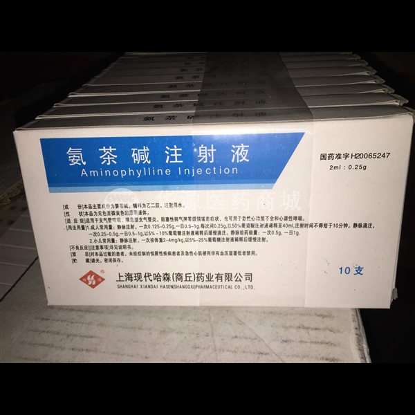 药品详情 - 氨茶碱注射液