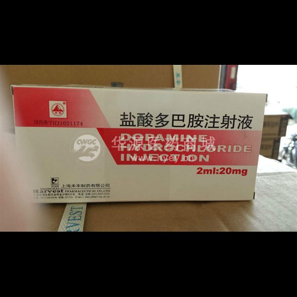 商品名称: 盐酸多巴胺注射液